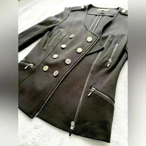 Gianni Bini Knit Military Jacket